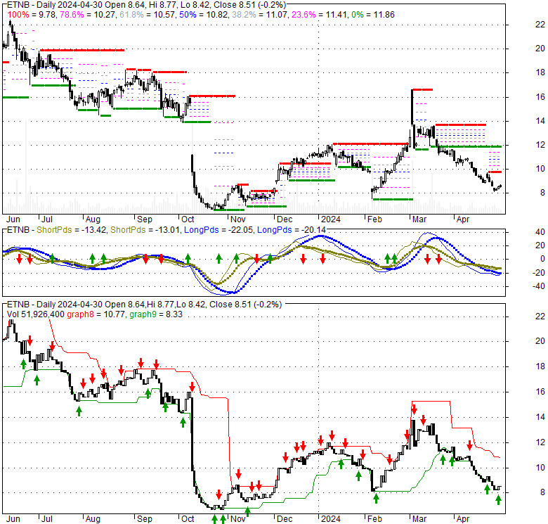 89Bio Inc (ETNB), Stock Technical Analysis Charts